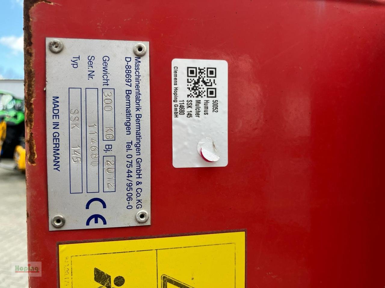 Sonstiges del tipo Sonstige Humus SSK 145, Gebrauchtmaschine en Bakum (Imagen 1)