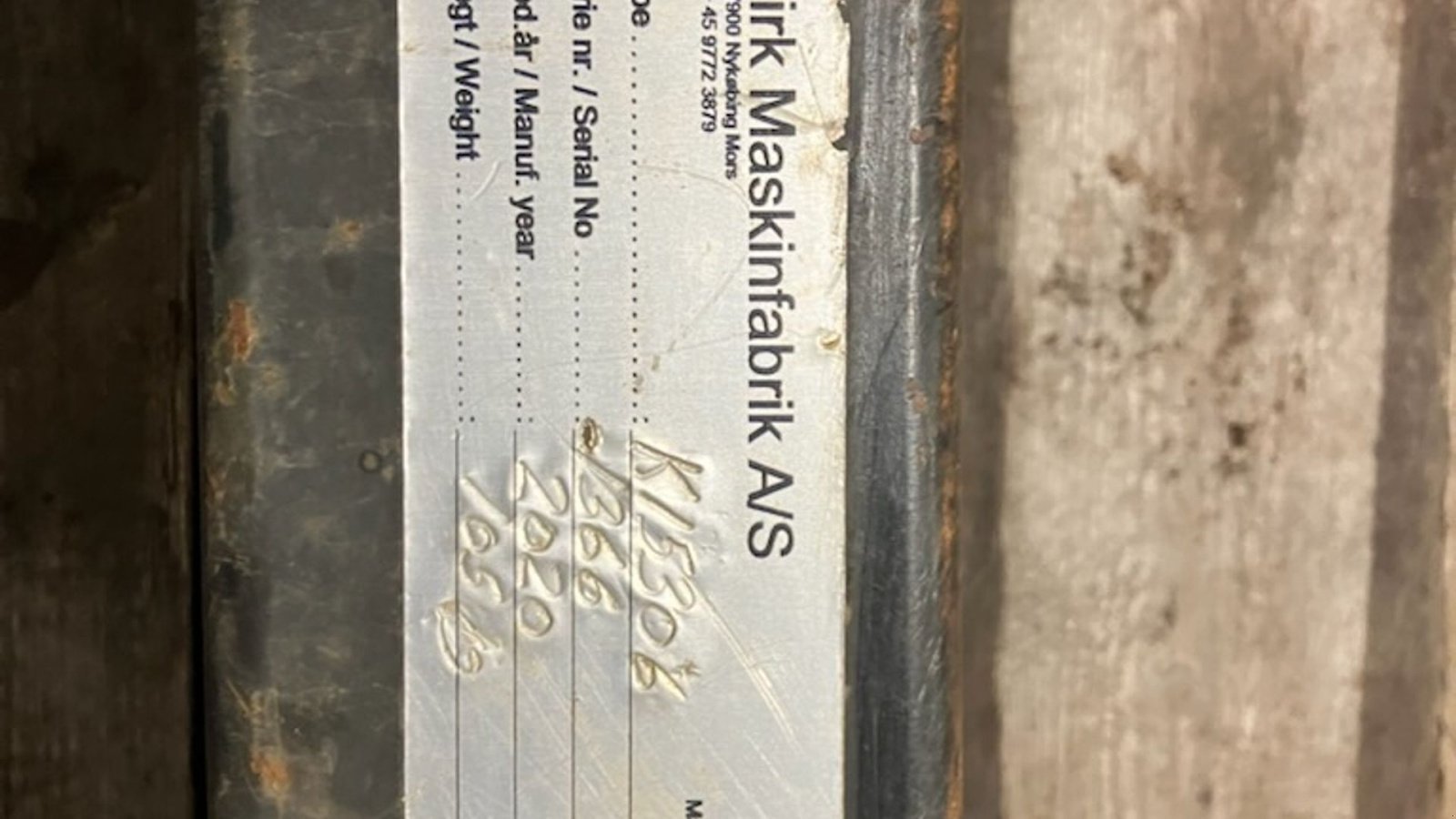 Sonstiges Türe ait Sonstige Hurtigskift Kirk New Holland, Gebrauchtmaschine içinde Aabenraa (resim 2)