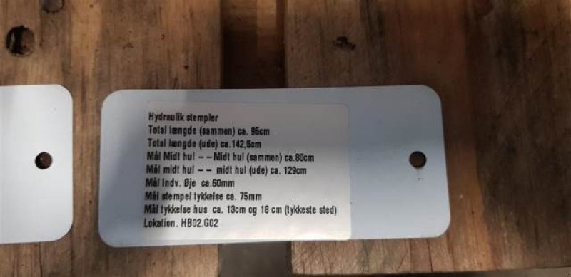 Sonstiges des Typs Sonstige Hydraulik stempler, Gebrauchtmaschine in Hemmet (Bild 2)