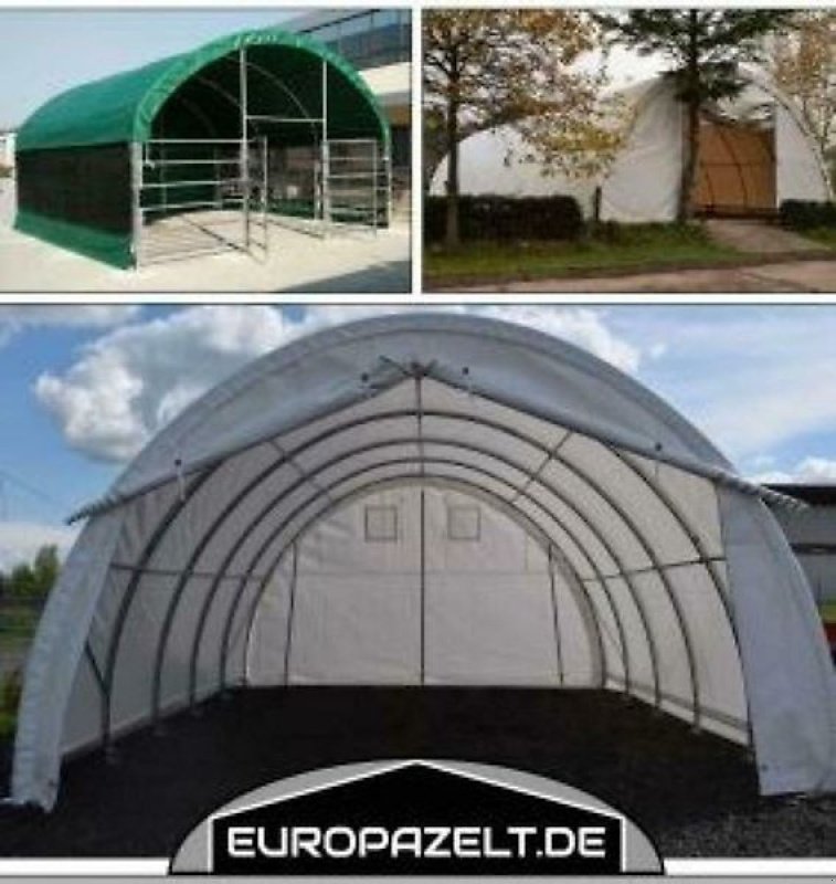 Sonstiges типа Sonstige Industriezelt Leichtbauhalle Halle Landwirtschaft 750PVC 6x12m, Gebrauchtmaschine в Rodeberg OT Eigenrieden (Фотография 1)