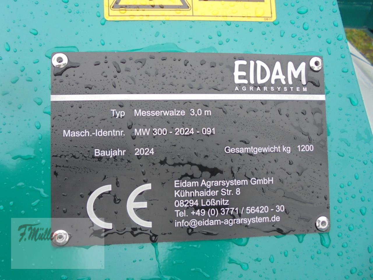 Sonstiges des Typs Sonstige INNOMADE MESSERWALZE MW300, Neumaschine in Taaken (Bild 4)