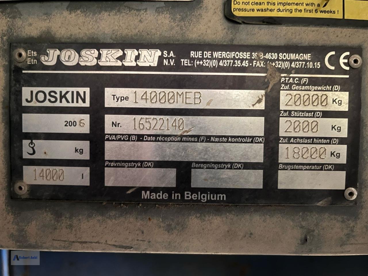 Sonstiges of the type Sonstige Joskin Modulo 14000 MEB, Gebrauchtmaschine in Hillesheim (Picture 11)