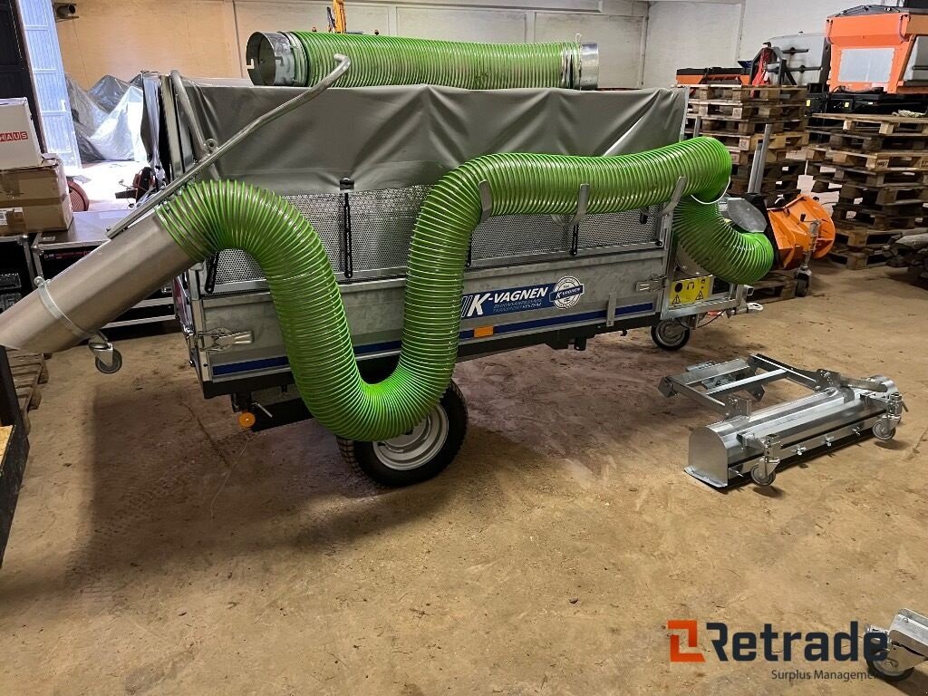 Sonstiges of the type Sonstige K-Vagnen K-Sugen løvsuger på trailer, Gebrauchtmaschine in Rødovre (Picture 4)