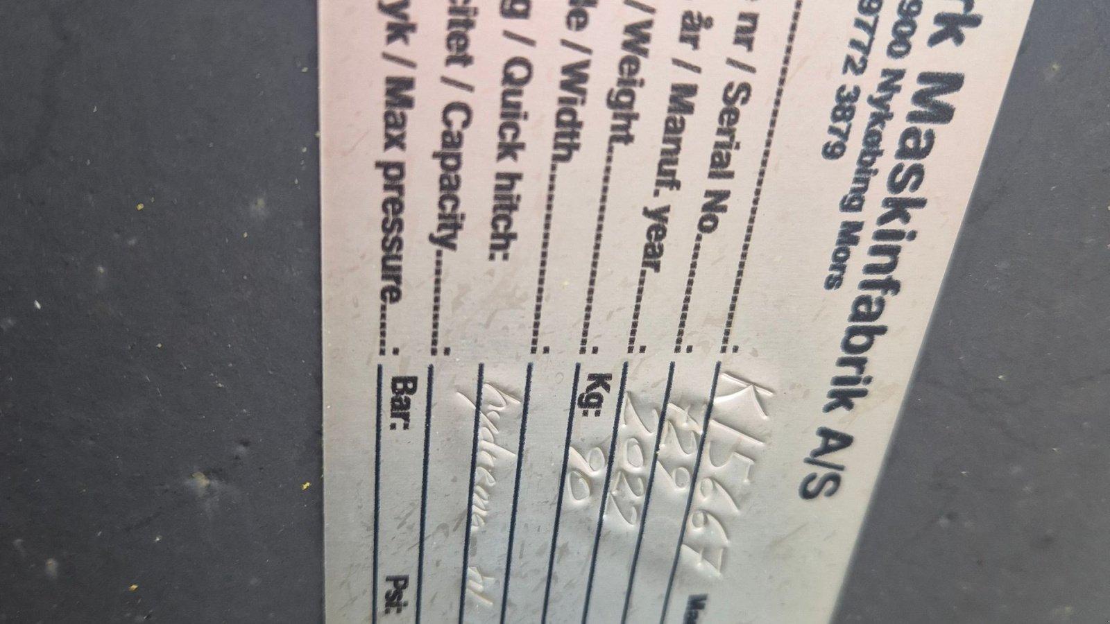 Sonstiges des Typs Sonstige k15667 kirk hydrema euro, Gebrauchtmaschine in Middelfart (Bild 2)