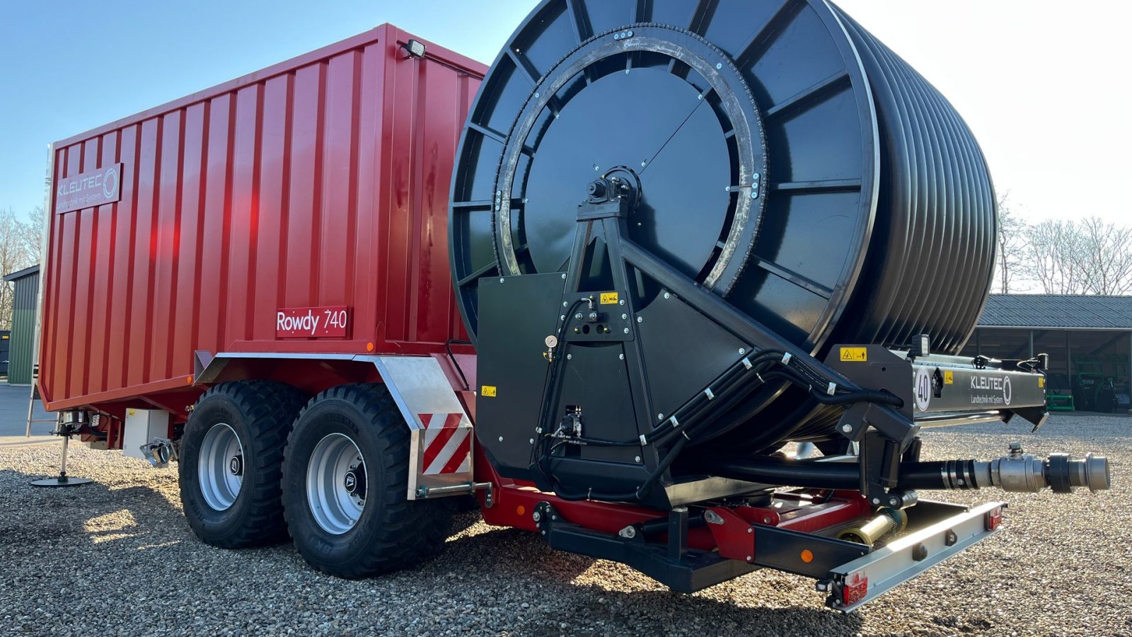 Sonstiges of the type Sonstige Kleutec Rowdy 740 gylleudlægnings container med slangetromle, Gebrauchtmaschine in Løgumkloster (Picture 22)