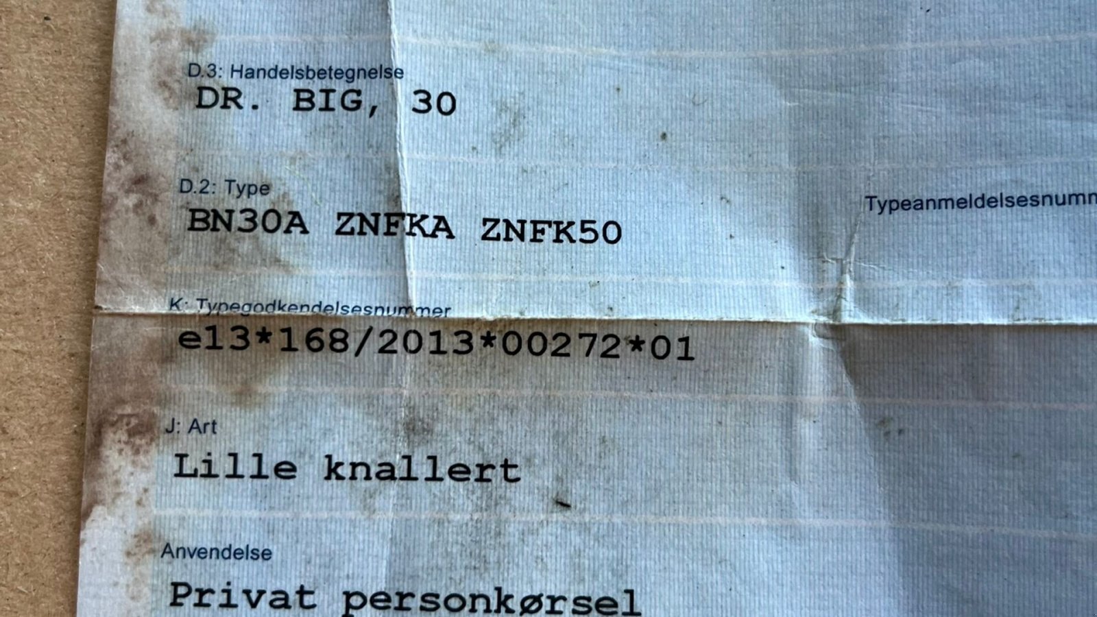 Sonstiges del tipo Sonstige Knallert 30  DR.BIG 30, Gebrauchtmaschine en Lintrup (Imagen 20)