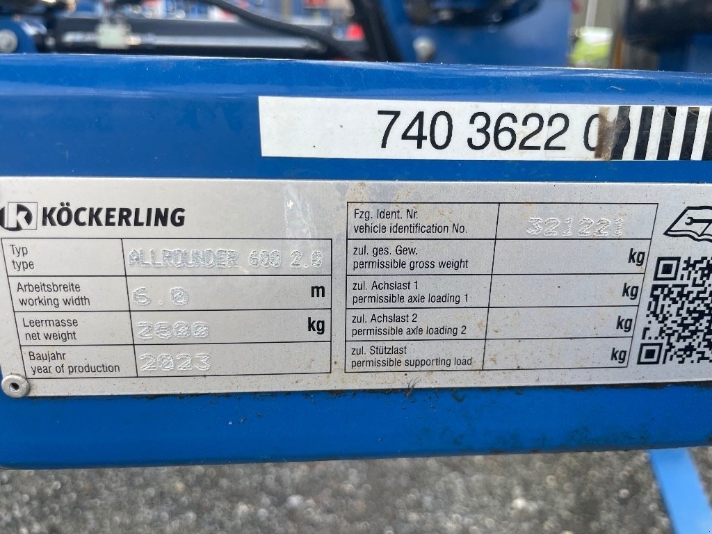Sonstiges του τύπου Sonstige Köckerling Allrounder 600, Gebrauchtmaschine σε Kolding (Φωτογραφία 4)