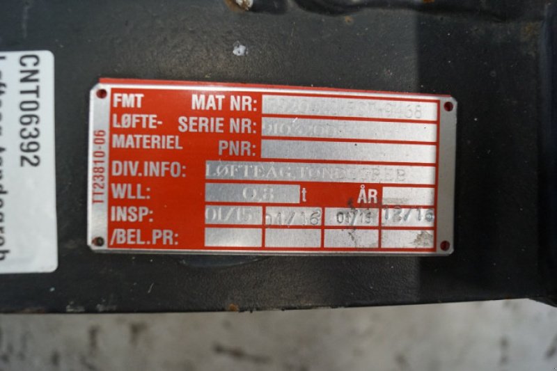 Sonstiges of the type Sonstige Løfteåg, Gebrauchtmaschine in Hemmet (Picture 18)