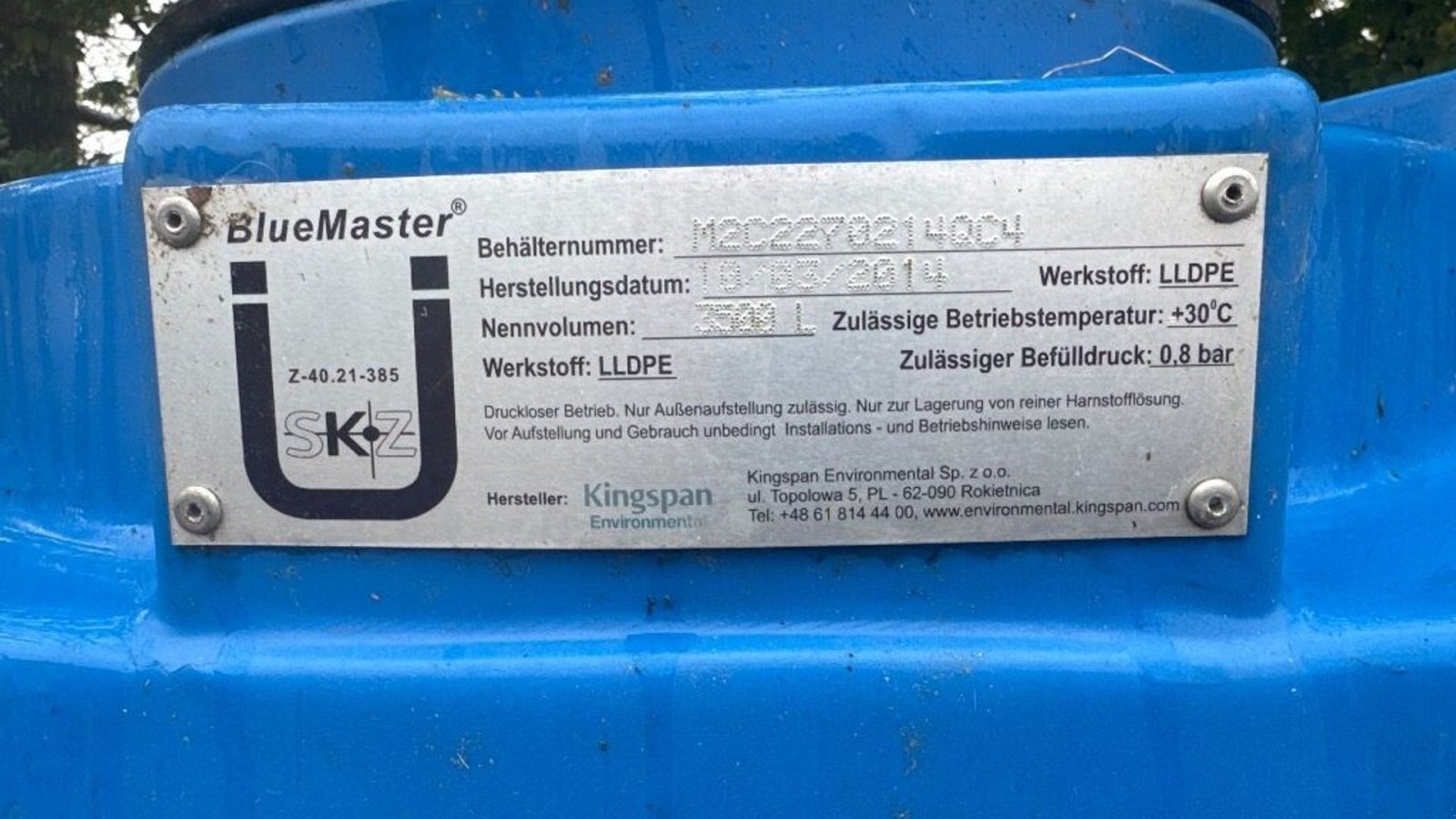 Sonstiges typu Sonstige Light 3500L Adblue tank med pumpe, Gebrauchtmaschine v Rødovre (Obrázek 5)