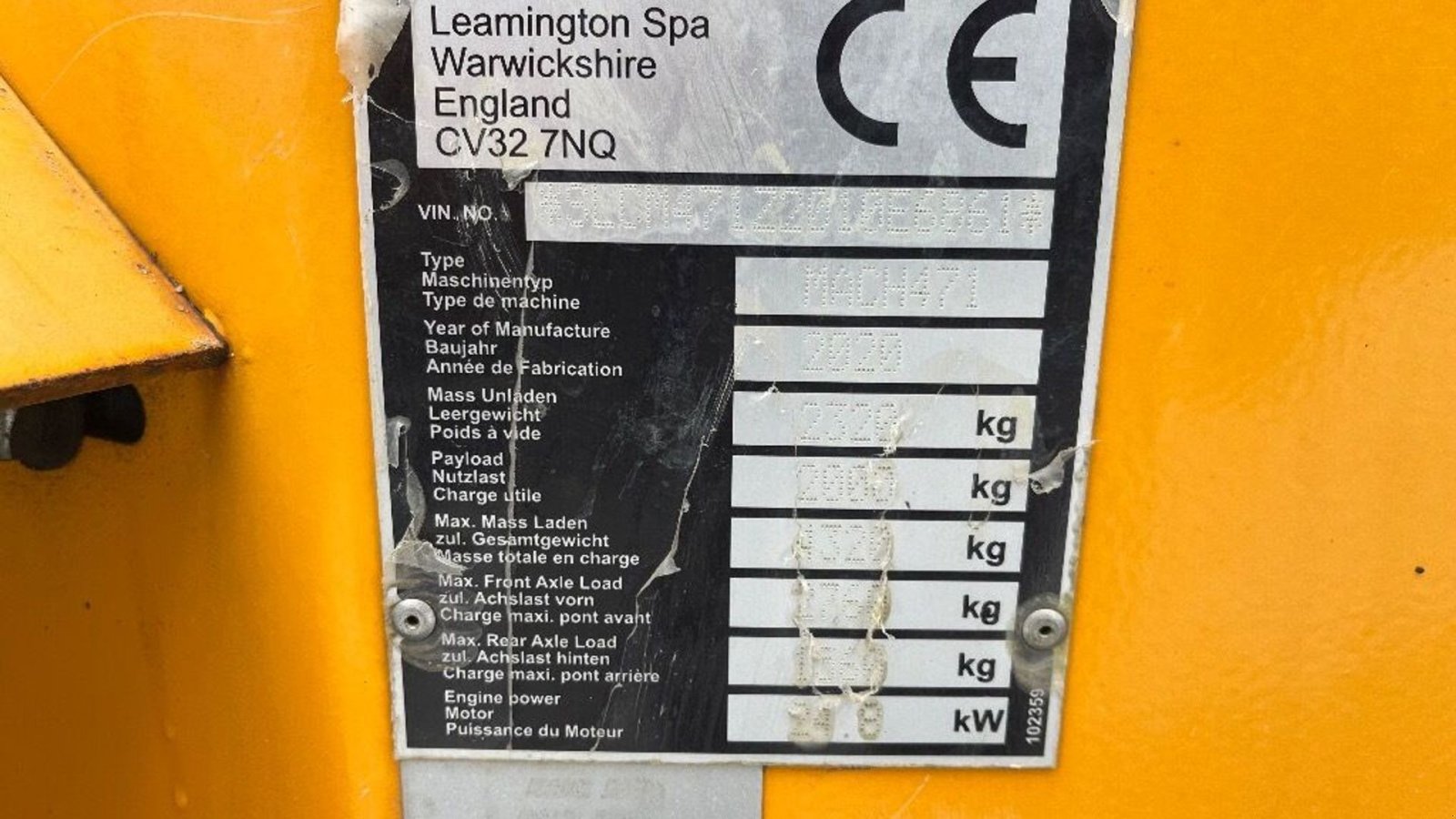 Sonstiges a típus Sonstige MACH471 2 toner 2 Tons Dumper, Gebrauchtmaschine ekkor: Rødovre (Kép 4)