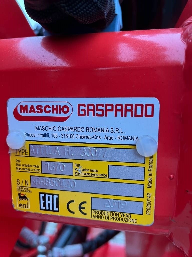 Sonstiges des Typs Sonstige Maschio Attila 300/7, Gebrauchtmaschine in Mern (Bild 3)