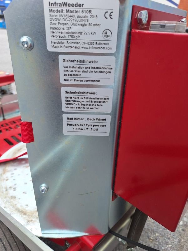 Sonstiges typu Sonstige Master 510 R Unkrautvernichter, Gebrauchtmaschine v Chur (Obrázek 4)