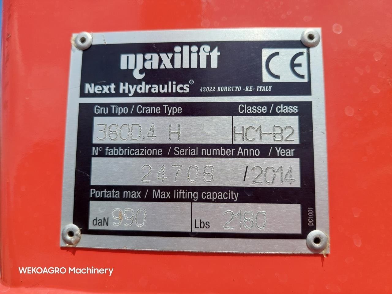 Sonstiges des Typs Sonstige Maxilift M380 med liftarme, Gebrauchtmaschine in Hammel (Bild 16)