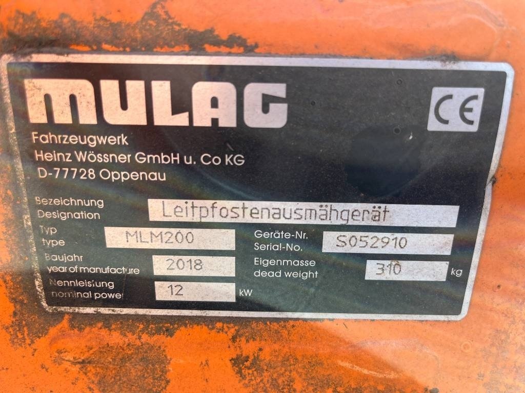 Sonstiges of the type Sonstige Mulag MRM 300 & MLM 200 & RMK 1450, Gebrauchtmaschine in Mern (Picture 5)