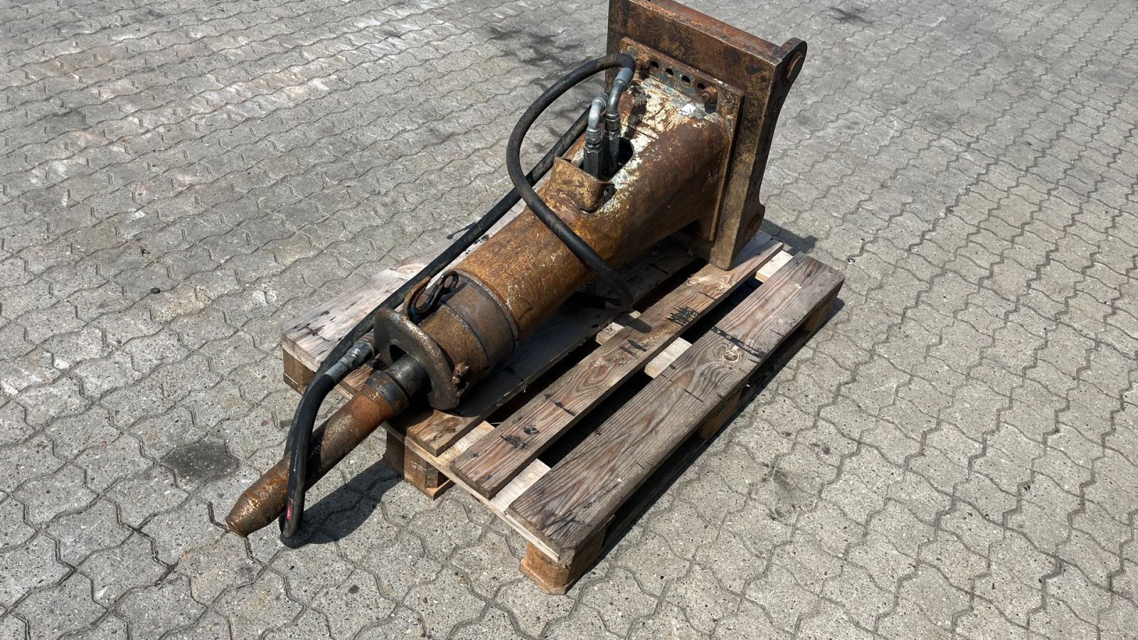 Sonstiges des Typs Sonstige Oliehammer med s60 fæste til 10-20 tons maskine, Gebrauchtmaschine in Rønnede (Bild 3)