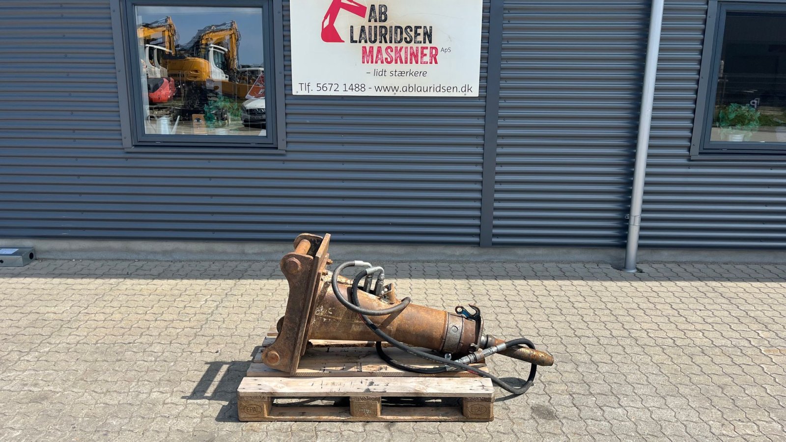 Sonstiges des Typs Sonstige Oliehammer med s60 fæste til 10-20 tons maskine, Gebrauchtmaschine in Rønnede (Bild 1)