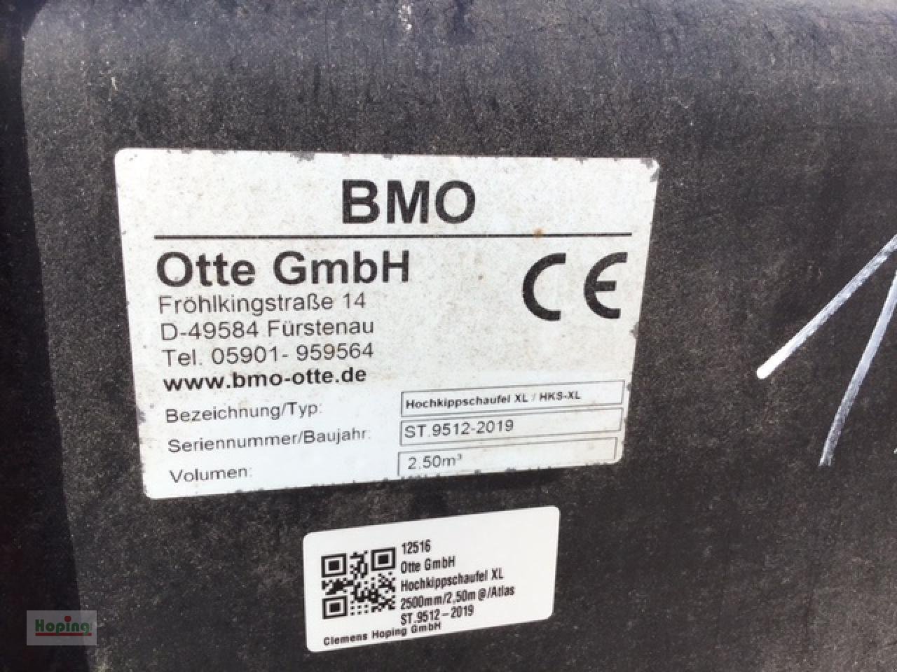 Sonstiges des Typs Sonstige Otte GmbH Hochkippschaufel Otte GmbH 2500mm/2,50m³/Atlas AR9, Gebrauchtmaschine in Bakum (Bild 5)