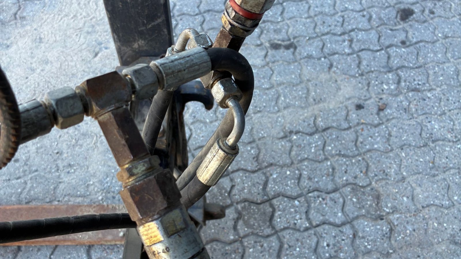 Sonstiges Türe ait Sonstige Pallegafler M. Hydraulisk Sideforskydning, Gebrauchtmaschine içinde Hedensted (resim 5)