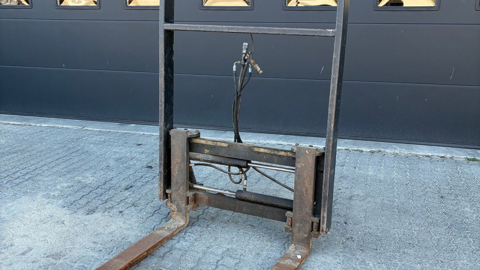 Sonstiges Türe ait Sonstige Pallegafler M. Hydraulisk Sideforskydning, Gebrauchtmaschine içinde Hedensted (resim 1)