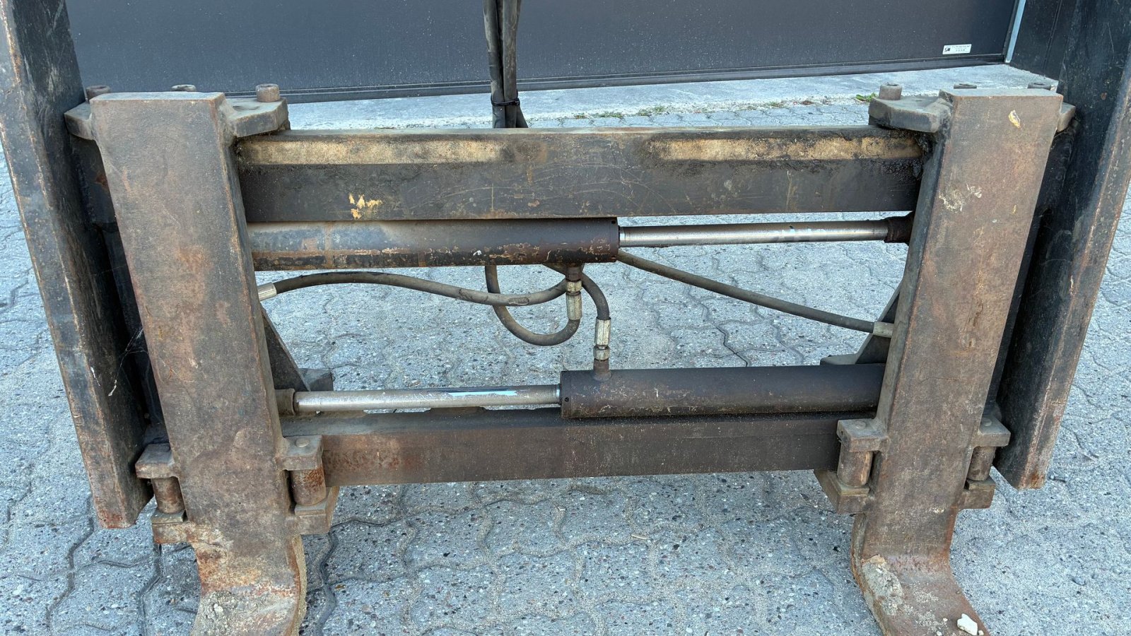 Sonstiges Türe ait Sonstige Pallegafler M. Hydraulisk Sideforskydning, Gebrauchtmaschine içinde Hedensted (resim 3)