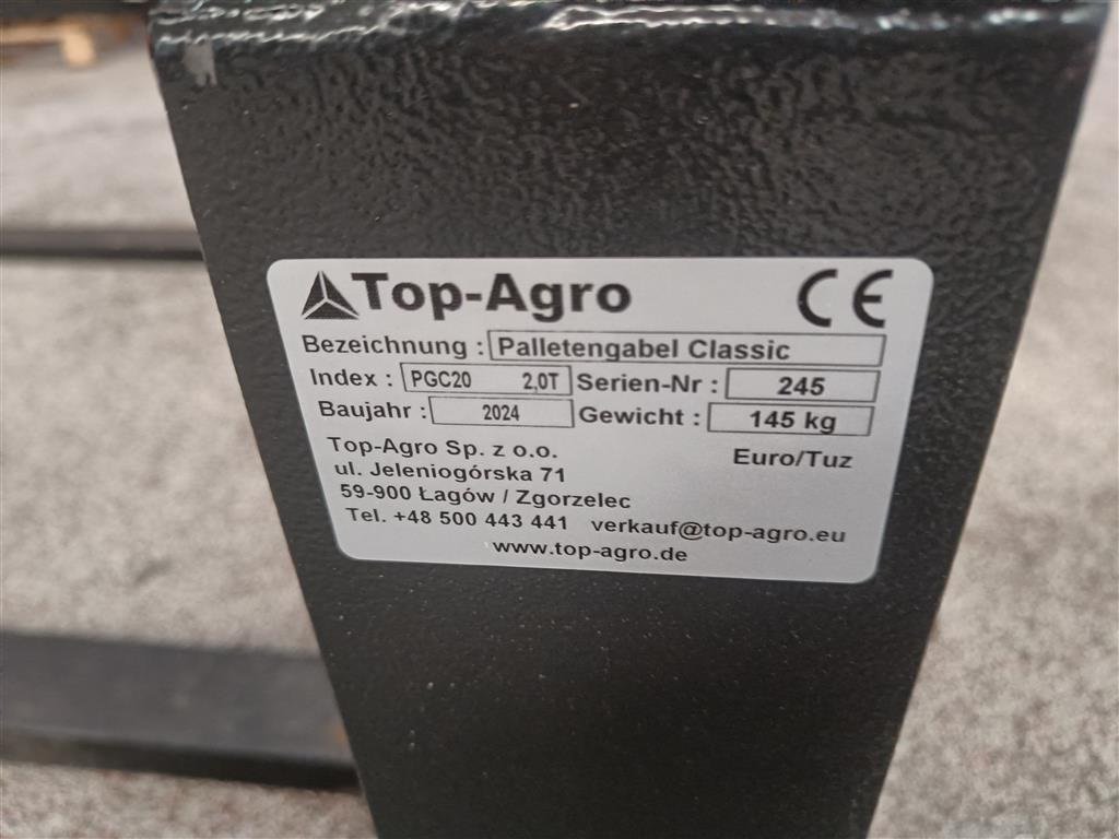 Sonstiges des Typs Sonstige Pallegafler til 3 punkt ophæng, har også Euro beslag., Gebrauchtmaschine in Egtved (Bild 4)