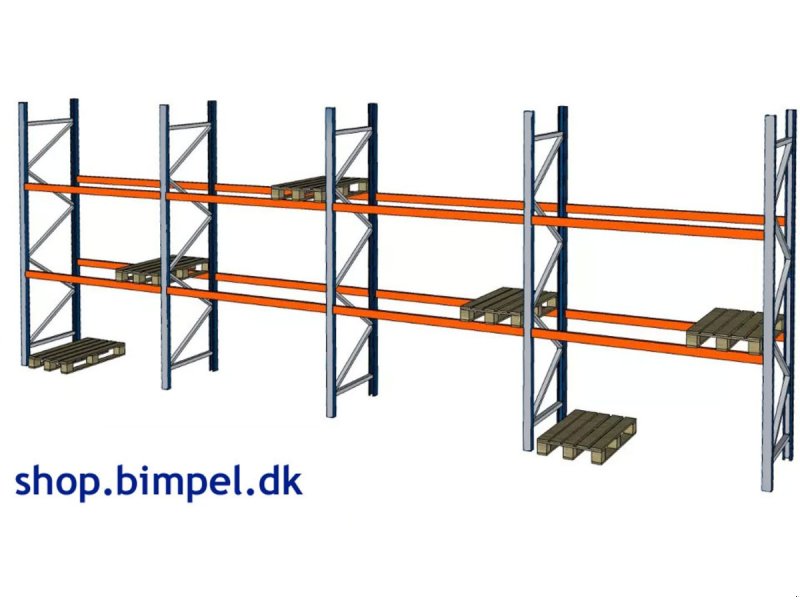 Sonstiges tip Sonstige pallereol Pallereol - 10 fag á 1,90 cm, Gebrauchtmaschine in Tønder (Poză 1)