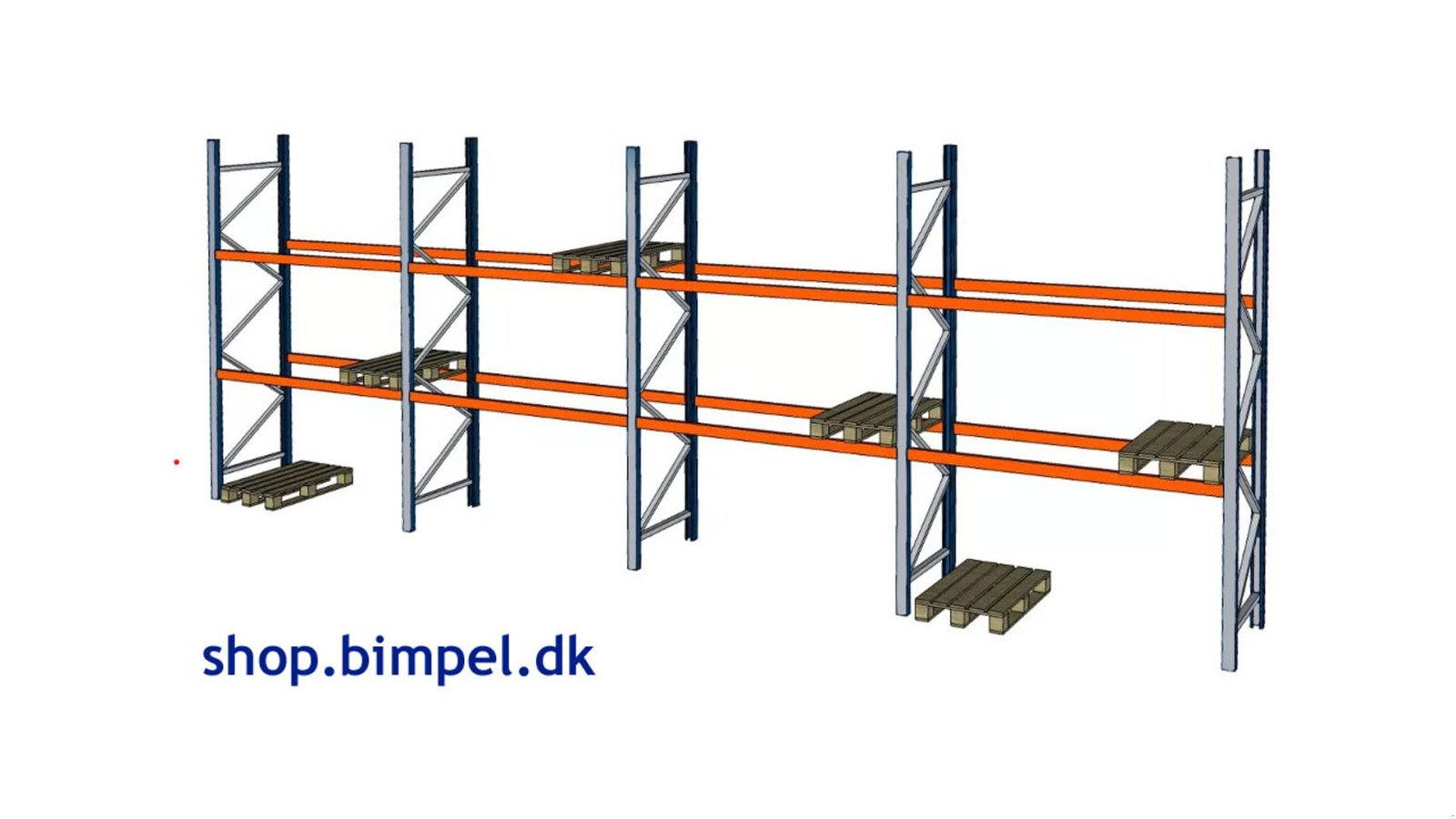 Sonstiges типа Sonstige pallereol Pallereol - 10 fag á 1,90 cm, Gebrauchtmaschine в Tønder (Фотография 1)