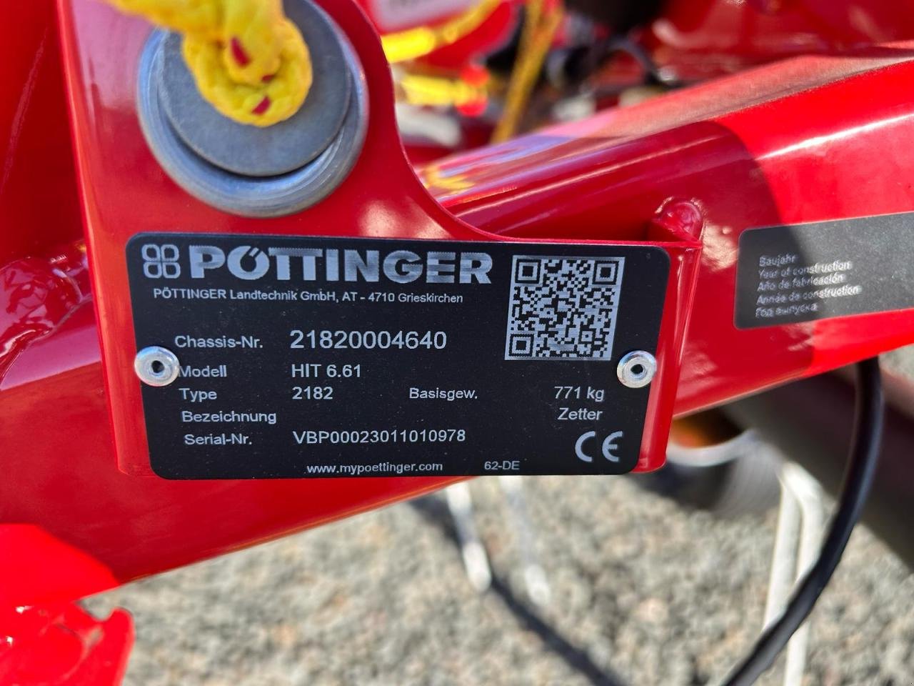 Sonstiges des Typs Sonstige Pöttinger HIT 6.61, Neumaschine in Zweibrücken (Bild 3)