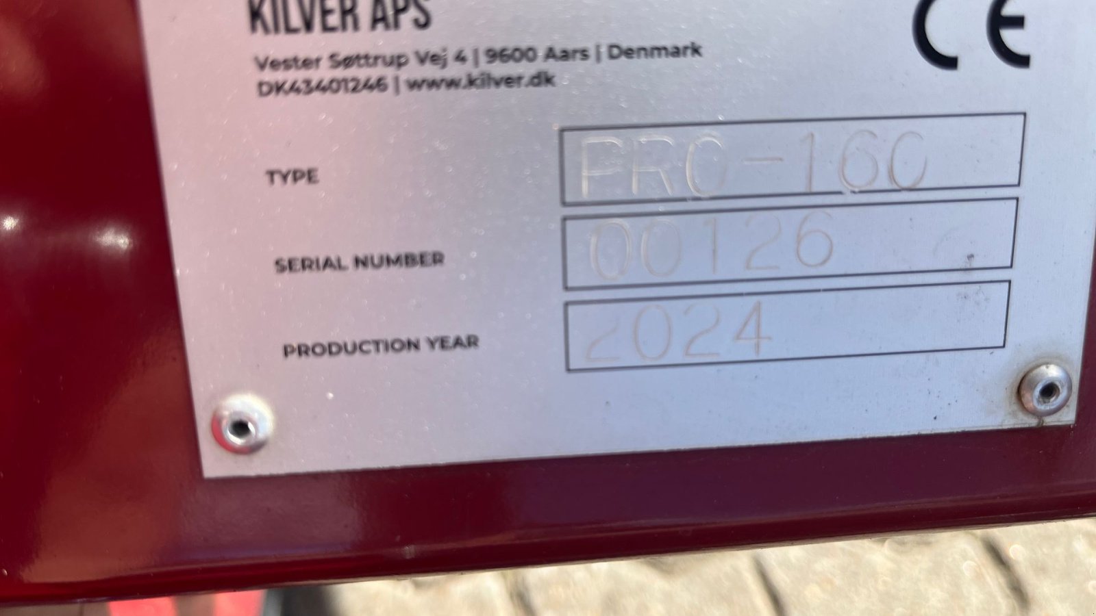 Sonstiges of the type Sonstige pro 160 stor, kraftig Afretter til minilæsser, Gebrauchtmaschine in Rønnede (Picture 11)