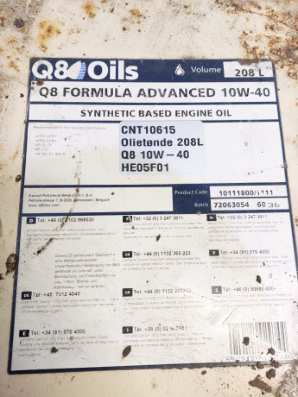 Sonstiges tipa Sonstige Q8 10W-40 Formula Advanced Synthetic, Gebrauchtmaschine u Hemmet (Slika 5)