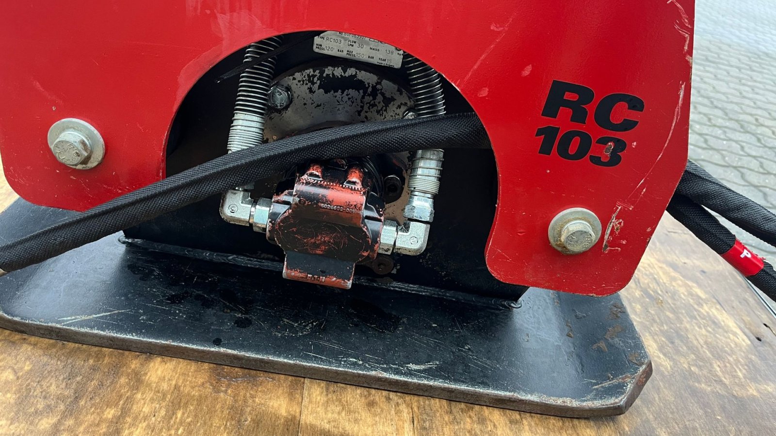 Sonstiges tipa Sonstige rc103 Hydraulisk Pladevibrator med s30 fæste, Gebrauchtmaschine u Rønnede (Slika 7)