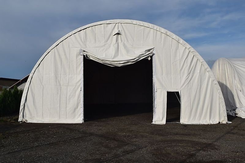 Sonstiges типа Sonstige Rundbogenhalle Zelthalle 12x9x4,5m Landwirtschaft 750 PVC Statik, Gebrauchtmaschine в Rodeberg OT Eigenrieden (Фотография 7)