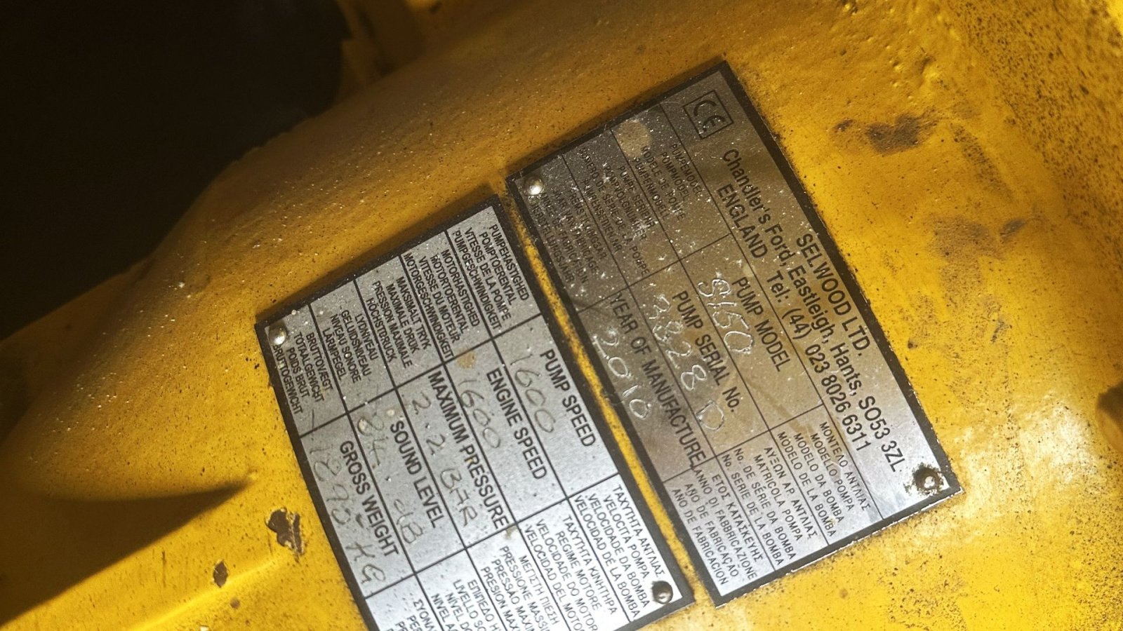 Sonstiges typu Sonstige S150 / motorpumpe ~ vandpumpe / med tilbehør, Gebrauchtmaschine v Arden (Obrázek 9)