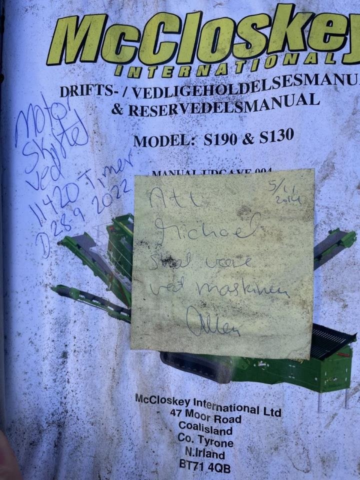 Sonstiges Türe ait Sonstige S190, Gebrauchtmaschine içinde Skive (resim 11)