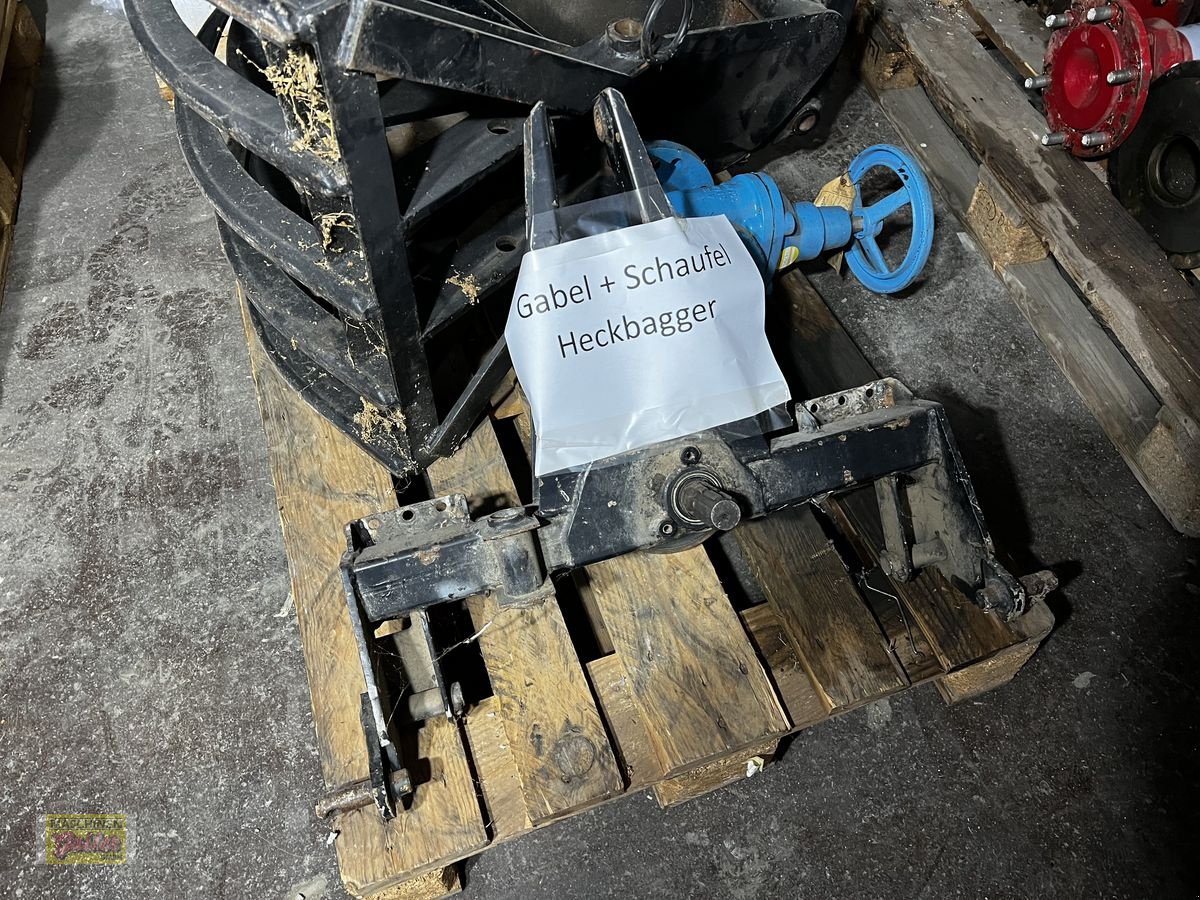 Sonstiges des Typs Sonstige Schaufel und Gabel für Heckbagger, Gebrauchtmaschine in Kötschach (Bild 4)