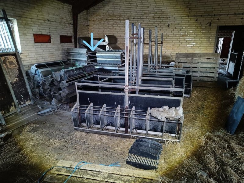 Sonstiges des Typs Sonstige Side plader med fodertrug ca. 90 cm, Gebrauchtmaschine in Egtved (Bild 1)