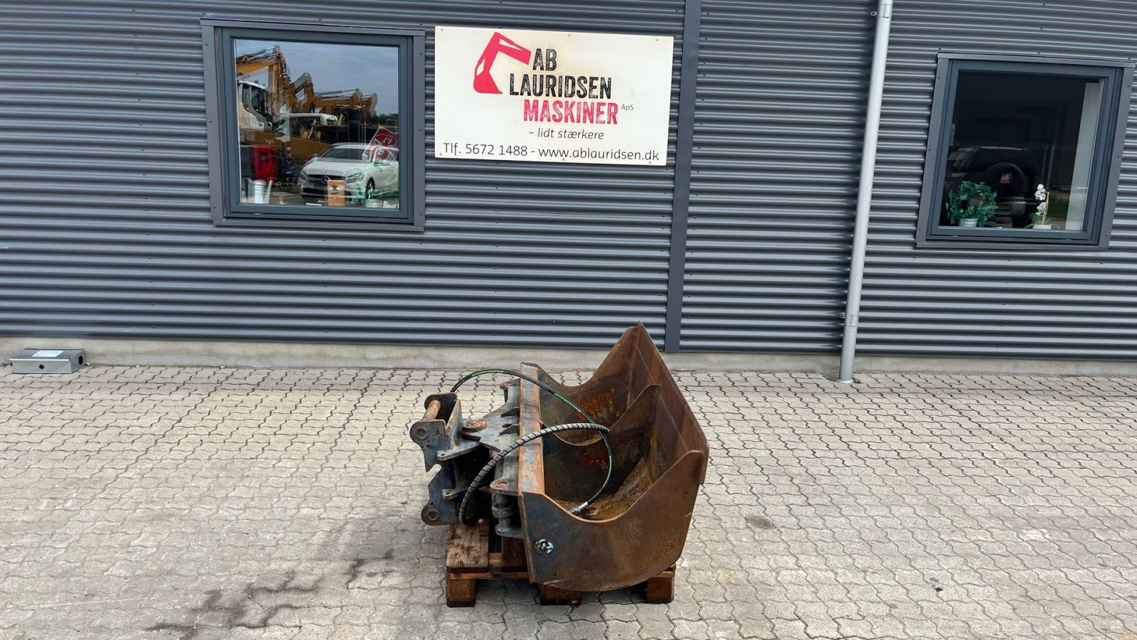 Sonstiges des Typs Sonstige skovl 160cp kipbar planerskovl med Hydrema, Gebrauchtmaschine in Rønnede (Bild 1)