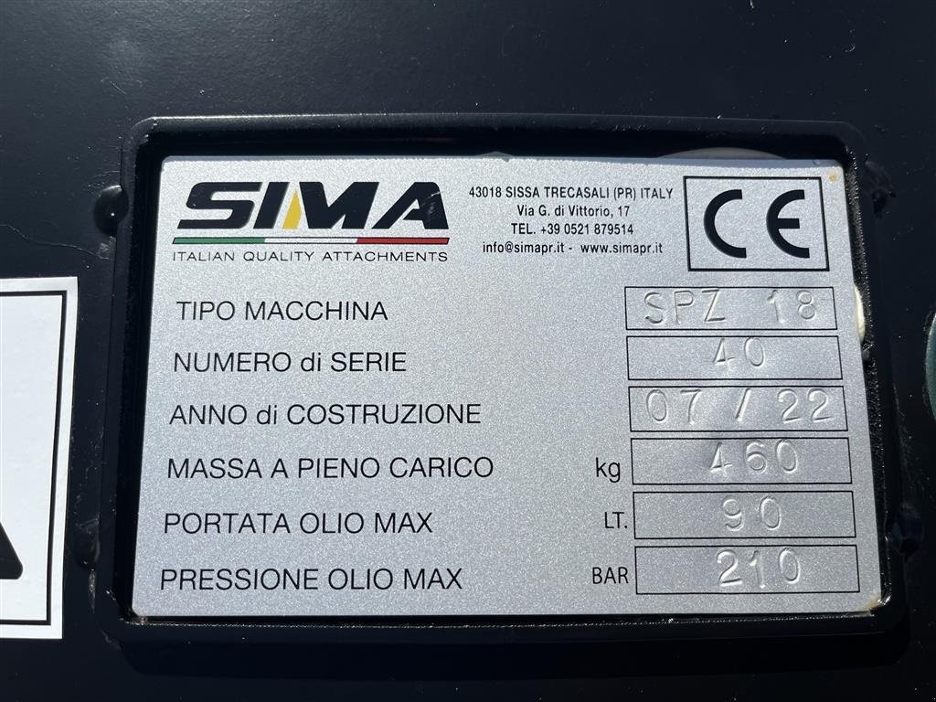 Sonstiges of the type Sonstige SPZ 18 Opsamler kost til minilæsser/lille ged., Gebrauchtmaschine in Rønnede (Picture 11)