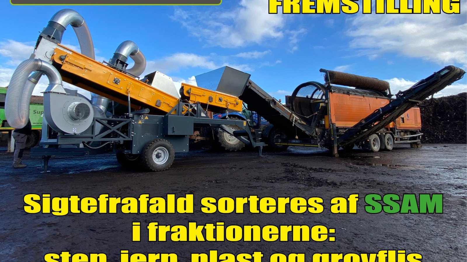 Sonstiges des Typs Sonstige ssam kompostsortering, Gebrauchtmaschine in Ringsted (Bild 1)