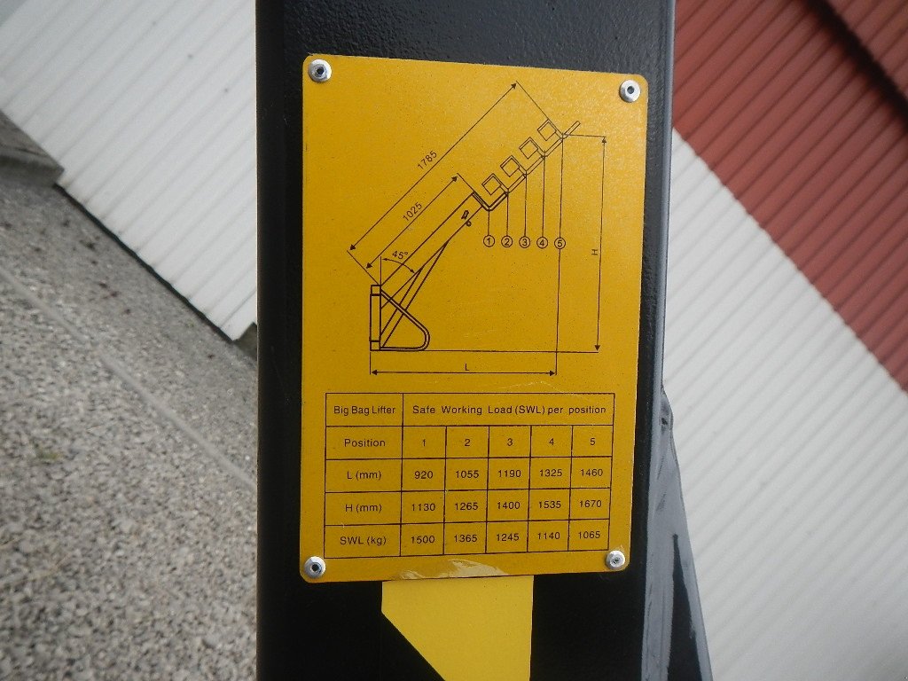 Sonstiges of the type Sonstige Storsækkeløfter til 1 sæk, Gebrauchtmaschine in Aabenraa (Picture 5)