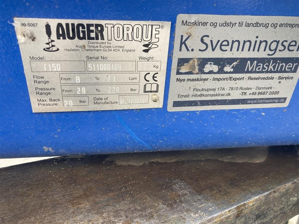 Sonstiges des Typs Sonstige T 150 Monteret med ophæng der passer på Hydrema skift, Gebrauchtmaschine in Roslev (Bild 21)