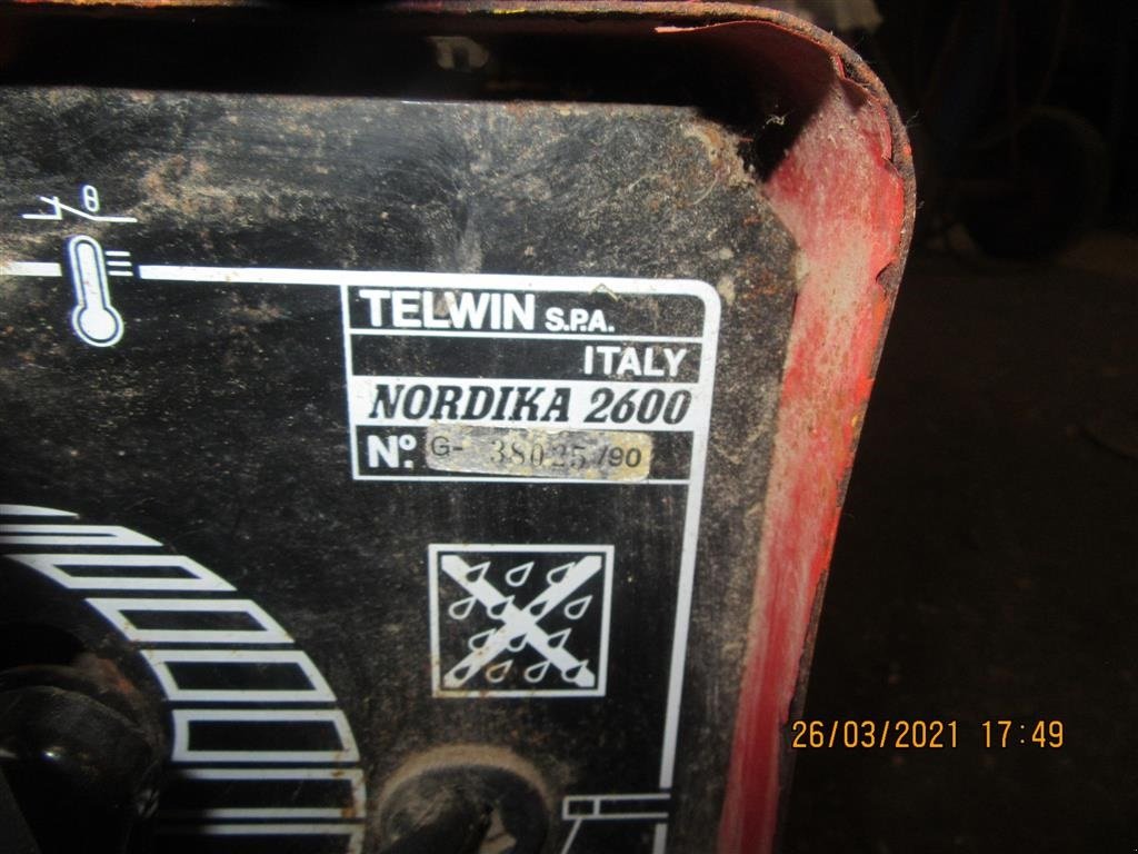 Sonstiges typu Sonstige Telwin Nordika 2600 svejser, Gebrauchtmaschine w Høng (Zdjęcie 7)