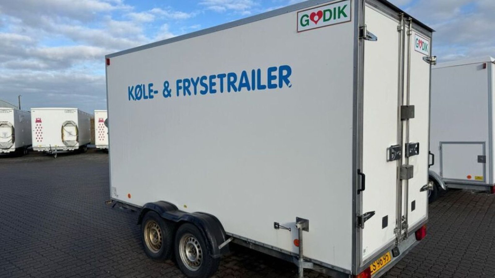 Sonstiges Türe ait Sonstige Termoflex 2 stk. køle trailer, Gebrauchtmaschine içinde Rødovre (resim 4)