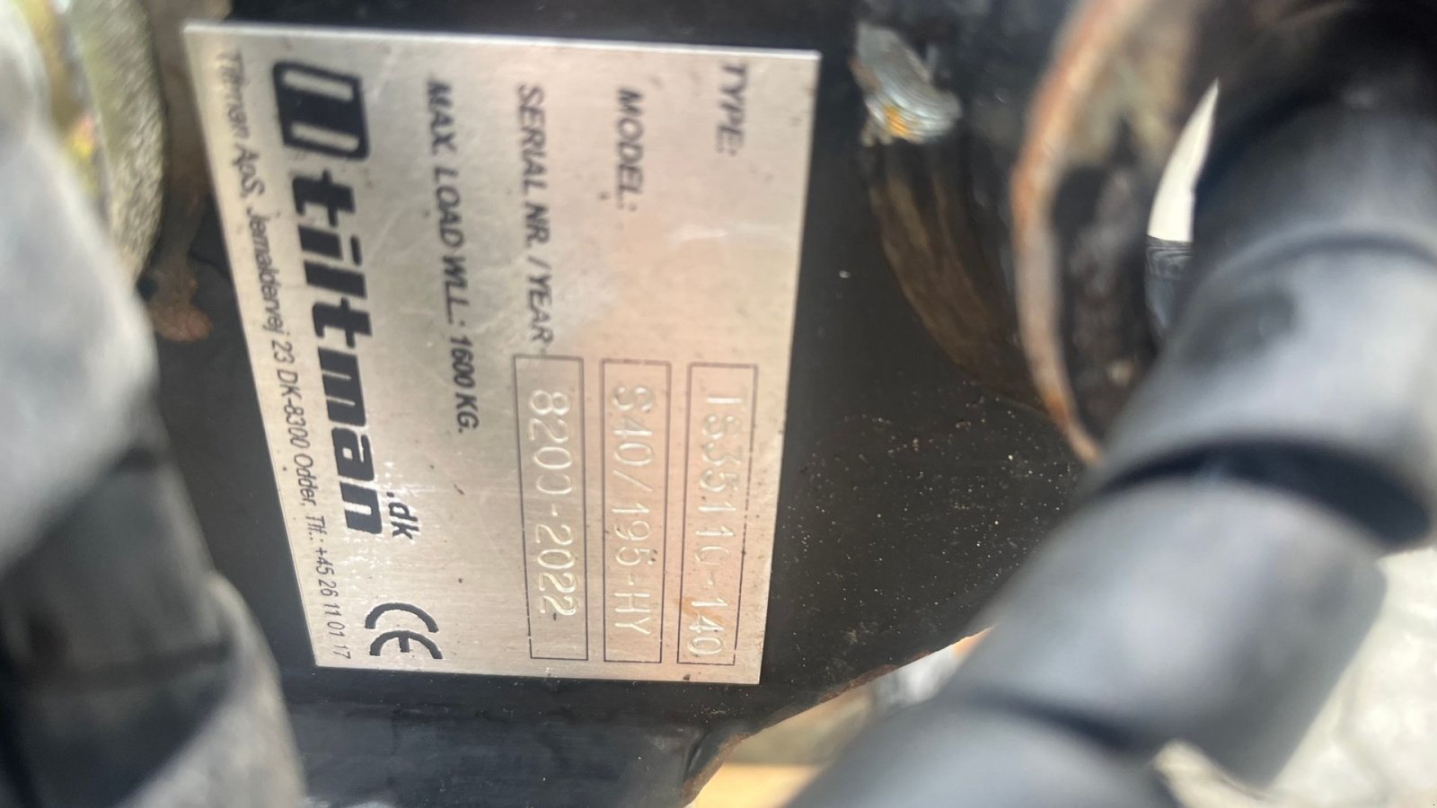 Sonstiges a típus Sonstige Tiltman fæste med Hydraulisk s40 fæste, Gebrauchtmaschine ekkor: Rønnede (Kép 7)