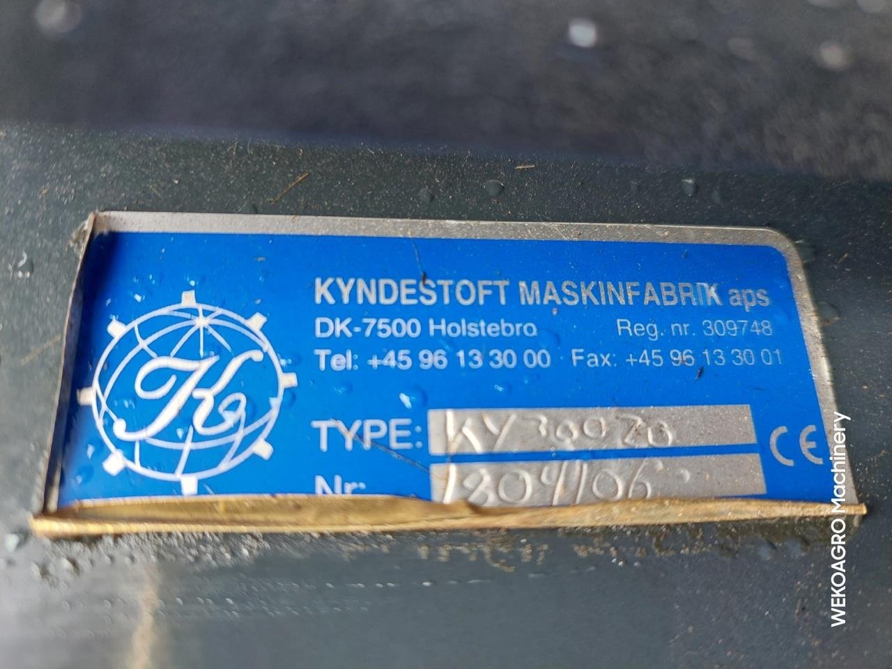 Sonstiges Türe ait Sonstige Uni-Flyg 2000 L, Gebrauchtmaschine içinde Hammel (resim 16)