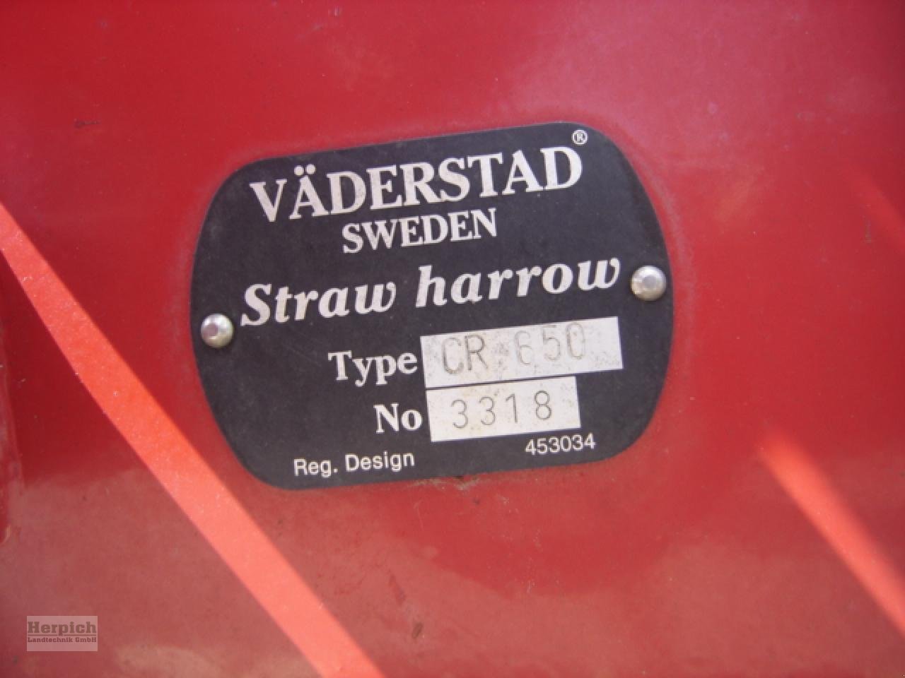Sonstiges typu Sonstige Väderstad Striegel 650, Gebrauchtmaschine v Drebach (Obrázek 5)