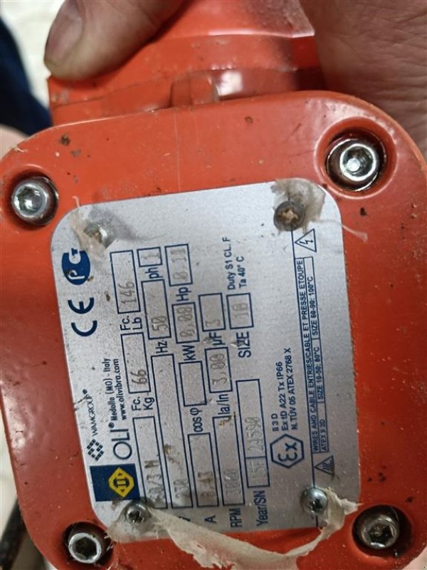 Sonstiges des Typs Sonstige Vibrator motor 2 stk., Gebrauchtmaschine in Egtved (Bild 2)