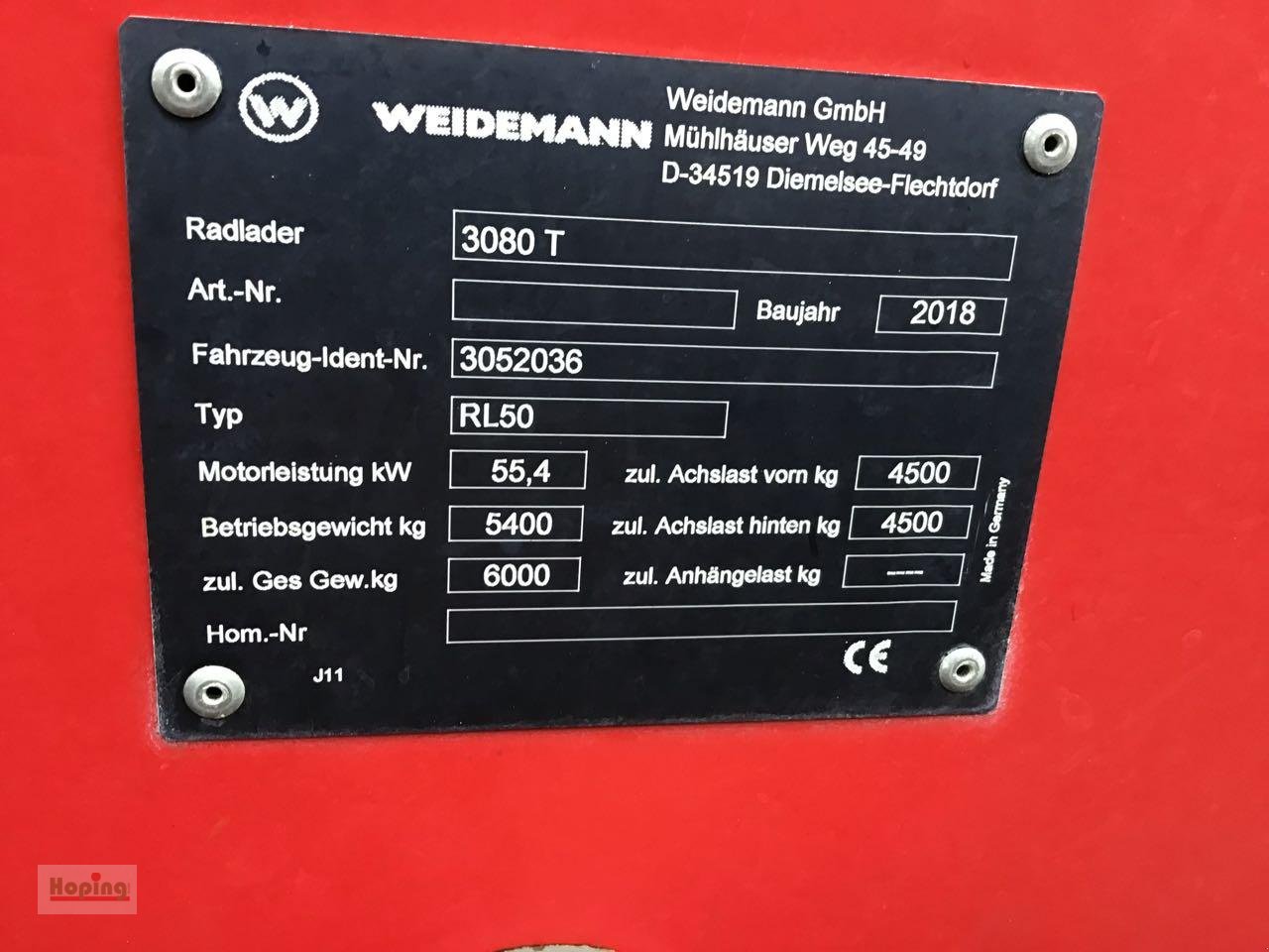 Sonstiges tip Sonstige Weidemann 3080 T, Gebrauchtmaschine in Bakum (Poză 10)
