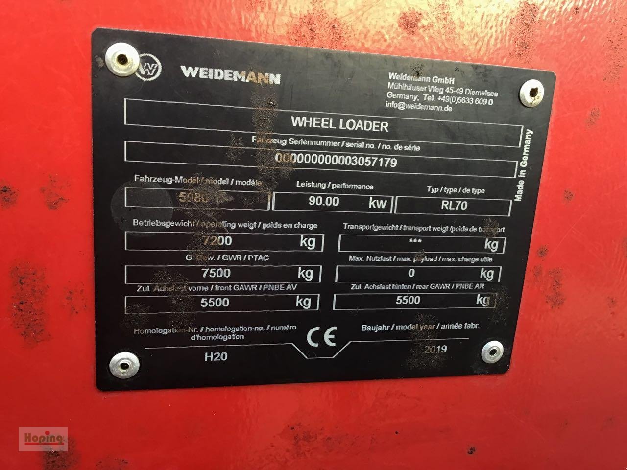 Sonstiges типа Sonstige Weidemann 5080T, Gebrauchtmaschine в Bakum (Фотография 16)