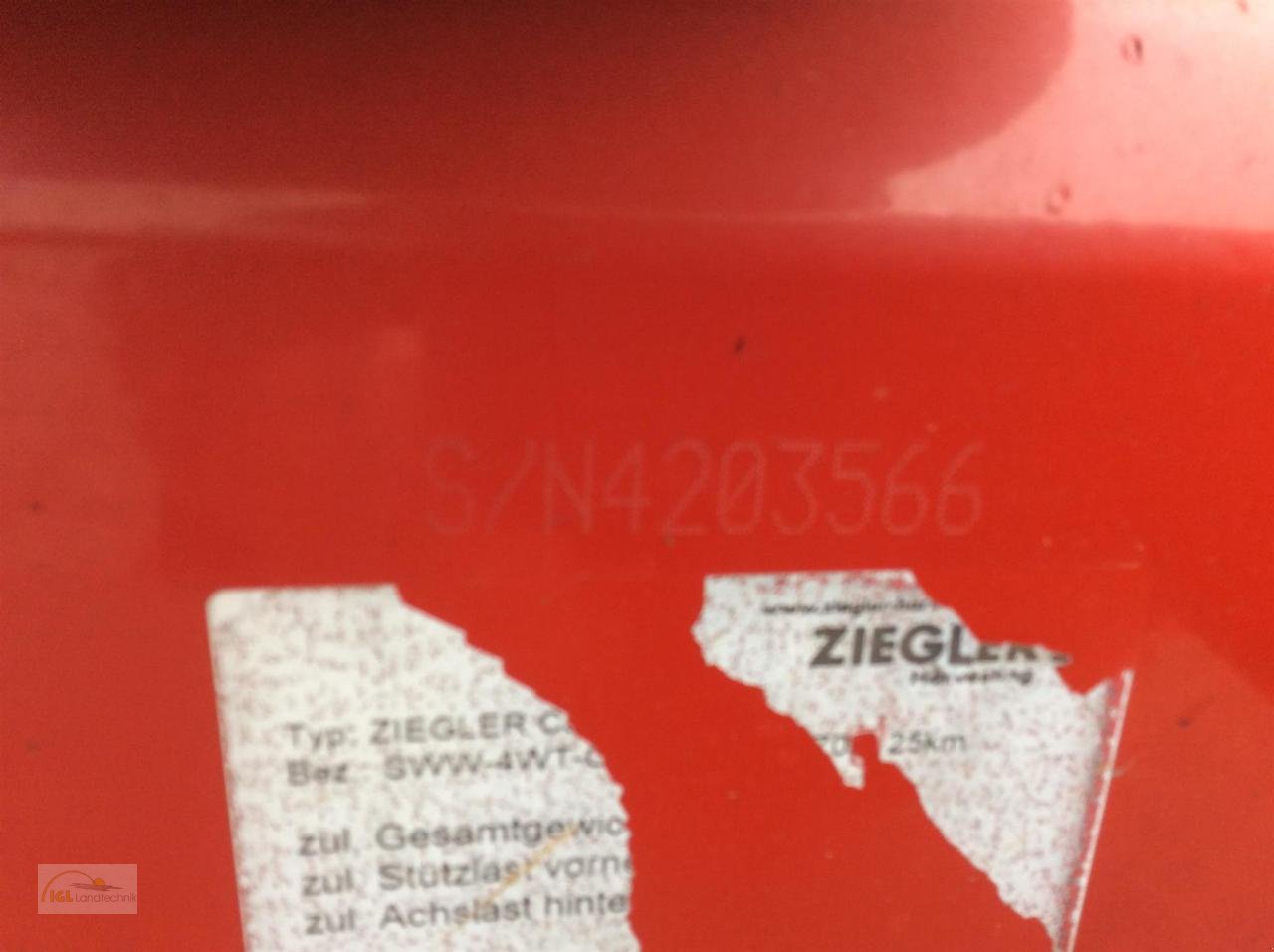 Sonstiges of the type Sonstige Ziegler Power Carrier, Gebrauchtmaschine in Pfreimd (Picture 1)